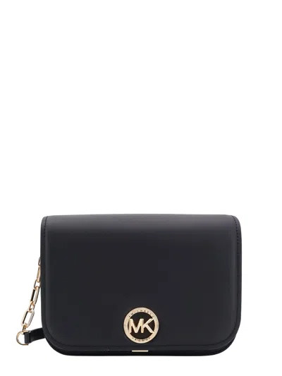 Michael Kors Delancey Shoulder Bag In Black