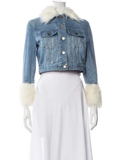 Pre-owned Michael Kors Denim Jacket In Blue