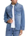 Michael Kors Denim Shirt Jacket In Union Wash