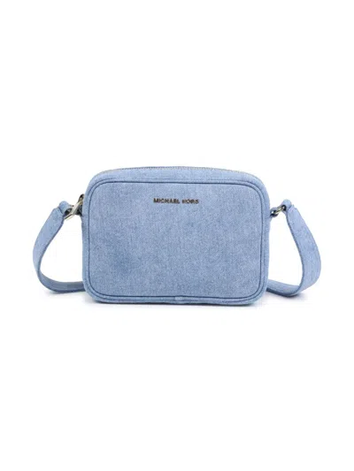 Michael Kors Kids' Denim Shoulder Bag In Blue