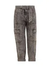 Michael Kors Denim Wash Cargo Pants