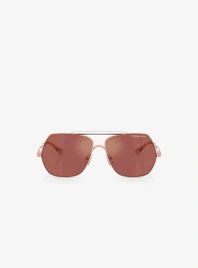 Michael Kors Denver Sunglasses In Red