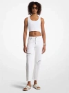 Michael Kors Distressed Denim Jeans