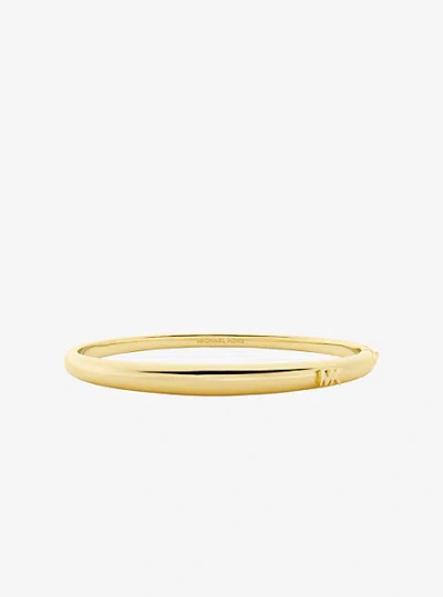 Michael Kors Dome Bangle Bracelet In Gold