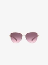 Michael Kors Dorado Beach Sunglasses In Rose Gold