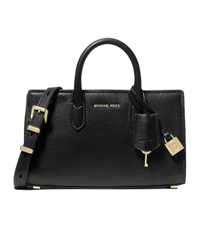 Michael Kors Double-handle Cross-body Bag In Black