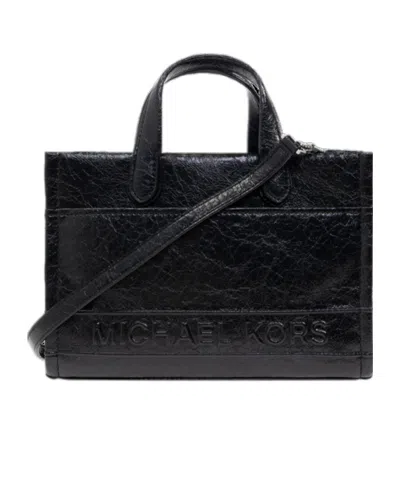 Michael Kors Double Handle Shoulder Bag In Black