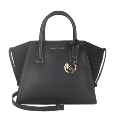 Michael Kors Double Handle Shoulder Bag In Black