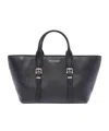 Michael Kors Moore Shopping Bag Top Handles In Black