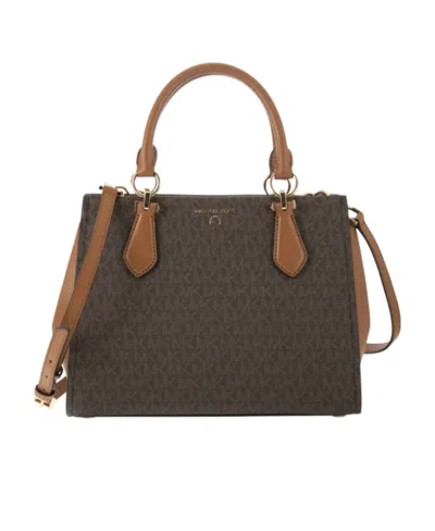 Michael Kors Double Handle Shoulder Bag In Green
