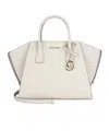 Michael Kors Double Handle Shoulder Bag In White