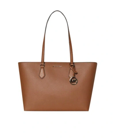 Michael Kors Double-handled Shoulder Bag In Brown