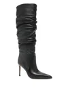 Michael Kors Down Heeled Boot In Black