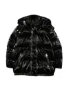 Michael Kors Down Jacket With Hood In Black