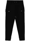 Michael Kors Drawstring Jogger Pants In Black