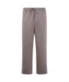 Michael Kors Smooth Db Knit Pant In Brown