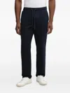 Michael Kors Drawstring Track Pants In Blue