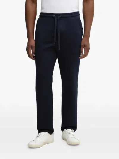 Michael Kors Drawstring Track Pants In Blue