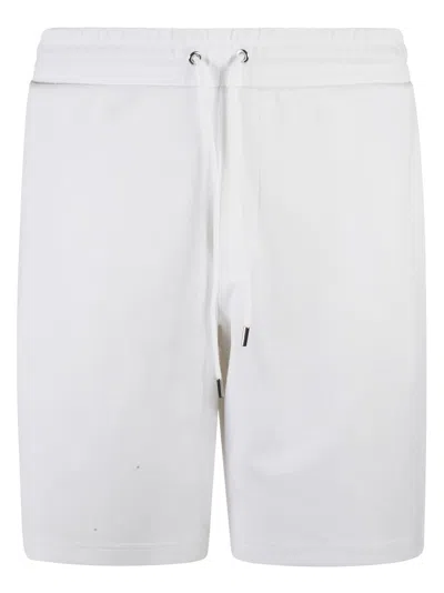 Michael Kors Drawstring Waist Plain Shorts In White