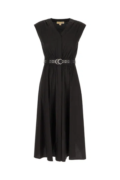 MICHAEL KORS MICHAEL KORS BELTED COTTON DRESS