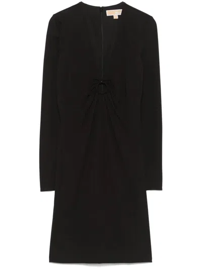 Michael Kors Vestido Midi - Negro In Black