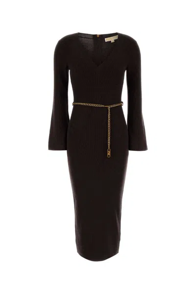 Michael Kors Dress In Brown