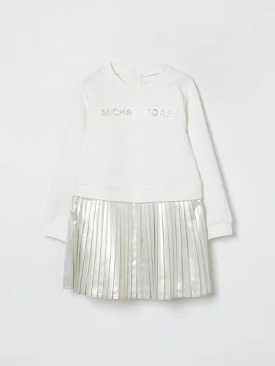 MICHAEL KORS DRESS MICHAEL KORS KIDS COLOR BEIGE,H61836022