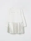 Michael Kors Dress  Kids Color Ecru In White