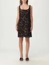 Michael Kors Abito  In Pizzo In Multi