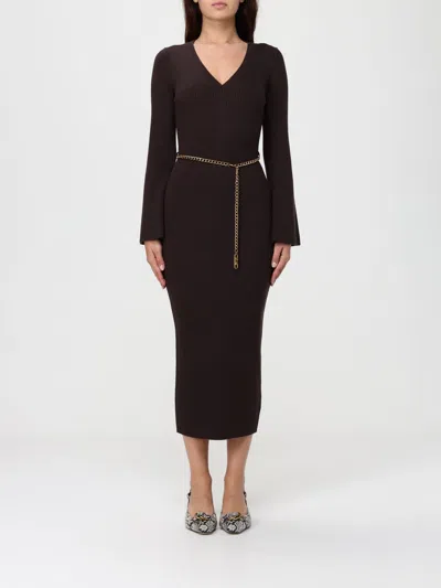 MICHAEL KORS DRESS MICHAEL KORS WOMAN COLOR BROWN,H63432032