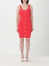 Michael Kors Dress  Woman Color Coral In 珊瑚色