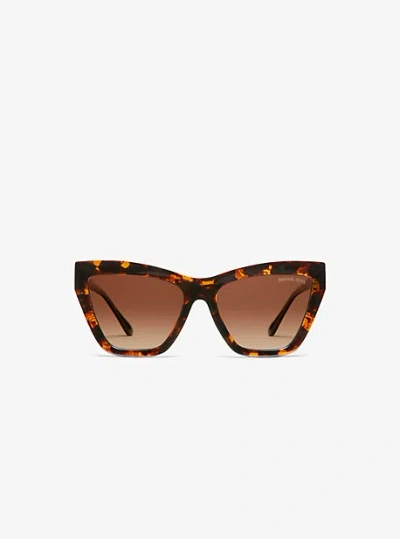 Michael Kors Dubai Sunglasses In Brown