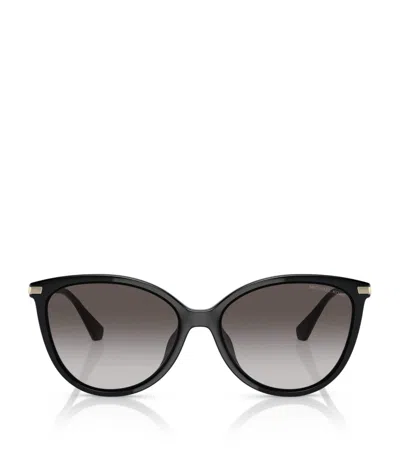 Michael Kors Dupont Cat Eye Sunglasses In Black