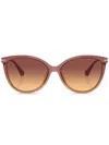 Michael Kors Woman Sunglass Mk2184u Dupont In Pink