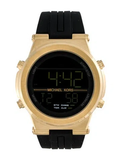 Pre-owned Michael Kors Dylan Digital Watch In Multi