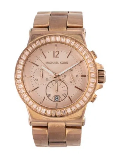 Pre-owned Michael Kors Dylan Watch, 41mm In Multicolor