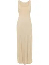 Michael Kors Eco Scoop Tank Maxi Drs Clothing In Nude & Neutrals