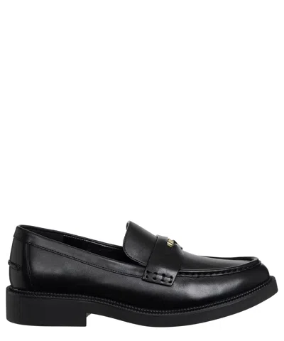 Michael Kors Eden Loafers In Black