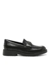 Michael Kors Eden Leather Loafer In Black