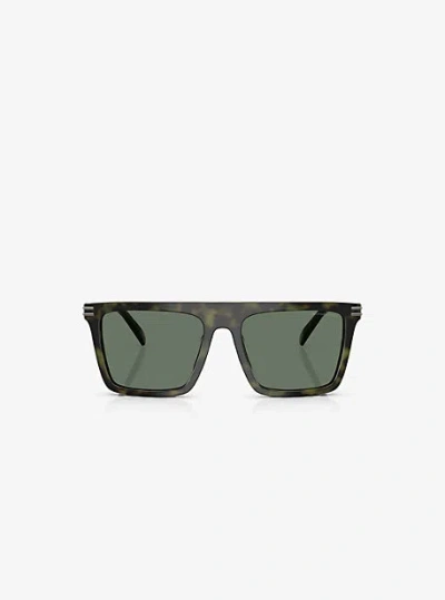 Michael Kors Edgewater Sunglasses In Green