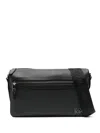 Michael Kors Edison Medium Messenger Bag In Black