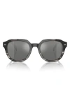 Michael Kors Man Sunglass Mk2216u Eger In Grey Mirror