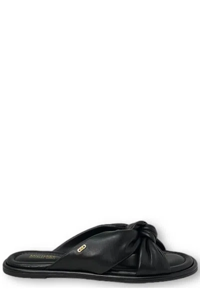Michael Kors Elena Slip-on Sandals  In Black