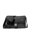 Michael Kors Eli Messenger Bag In Black