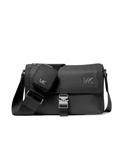 Michael Kors Eli Messenger Bag In Black