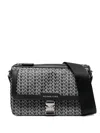 Michael Kors Eli Messenger Bag In Black