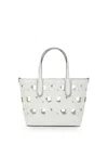 MICHAEL KORS MICHAEL KORS ELIZA CUT-OUT SYNTHETIC LEATHER TOTE BAG