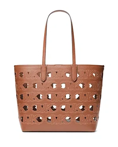 Michael Kors Eliza Large East West Tote In Luggage