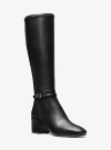 Michael Kors Ella Block Heel Boot In Black