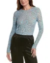 Michael Kors Embellished Bodysuit In Multi